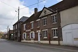 The town hall in Blacourt