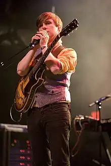 Blake Sennett with Rilo Kiley @ Terminal 5, NYC, 6/2/2008