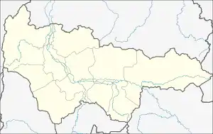 KGP is located in Khanty–Mansi Autonomous Okrug