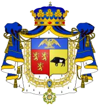 Blason Charles-Maurice de Talleyrand-Périgord (1754-1838) (Empire)2