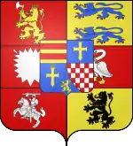 Heraldic shield of the Grand Dukes