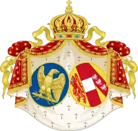 Blason de Marie-Louise d'Autriche, Impératrice des Français