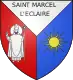 Coat of arms of Saint-Marcel-l'Éclairé