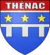 Coat of arms of Thénac