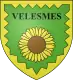 Coat of arms of Velesmes-Échevanne