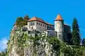 Bled Castle in late summer