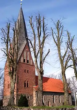 Village church in Blekendorf