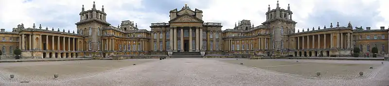 Image 4 Panoramic view of Blenheim Palace (from Portal:Oxfordshire/Selected pictures)