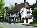 Blewbury House, a timber-framed house in the village