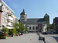 View from the Market towards St Sebastian