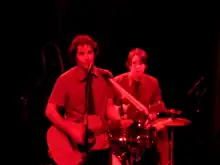 Israel Nebeker and Ryan Dobrowski at the Aladdin Theater in Portland, Oregon