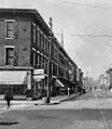 Bloom Brothers Chambersburg #2 (looking north), 83 South Main Street, 1903-13 (Postcard image)