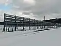 Blow-off snow fence (Self standing type-2)