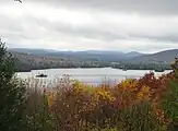 Blue Mountain Lake from the Adirondack Museum