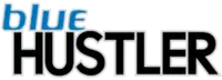 The Logo Of Blue Hustler