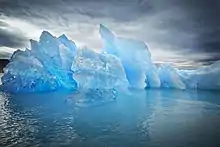 Ice sheets much like this one can be found throughout locations such as Greenland, and many scientists speculate that solar activity could be a cause of the cooling cycles that form these large structures.