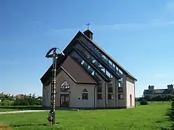 Roman Catholic church in Boľkovce (local part Osada)