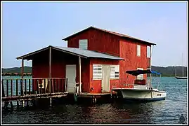 Boathouse in Boquerón.