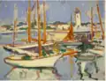 Boats at Royan (Samuel Peploe, 1910)