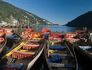 Boats on the Lake.