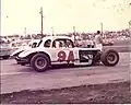 9A Modified driven by Bobby Holmberg at Islip Speedway.