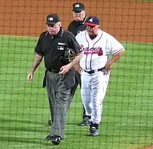 Bobby Cox was the manager of the Braves from 1978 to 1981 and from 1990 to 2010, to a World Series in 1995.