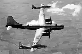 Project Tom Tom: Boeing B-29 with Republic F-84 Thunderjets