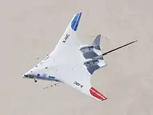 Boeing X-48C in flight