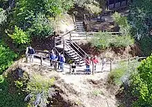 Bohemian Grove members during Spring Jinx Encampment