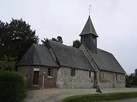 The church in Le Bois-Hellain