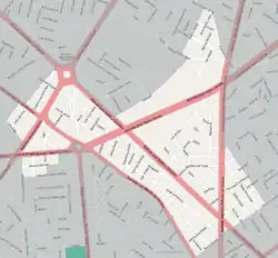 Street map of Bolívar - Mercado Modelo