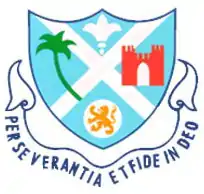 School shield and crest