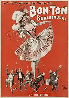 Image 103Burlesque, by H.C. Miner Litho. Co. (edited by Durova) (from Wikipedia:Featured pictures/Culture, entertainment, and lifestyle/Theatre)