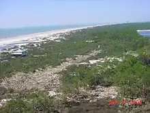 Damage from Hurricane Ivan (2004)