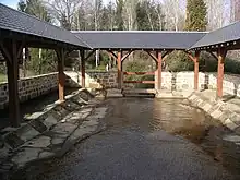 Recently restored Lavoir