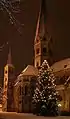 Transept and crossing tower