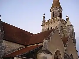 The church in Bonnes