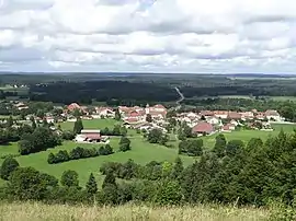 A general view of Bonnevaux