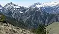 Bonneville Mountain seen from Mt. Howard.