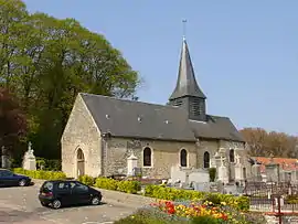 The church of Bonningues-lès-Calais