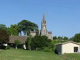 A general view of Bonzac