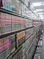 Thousands of manga volumes at Book Off