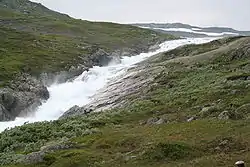 The river Bora in Vinje on the border to Vestland