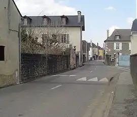 A street in the village