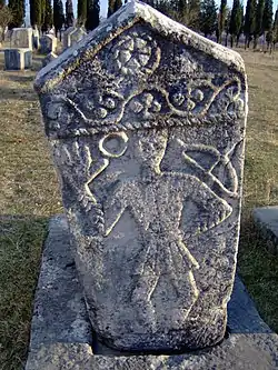 Medieval necropolis in Radimlja, Bosnia and Herzegovina.