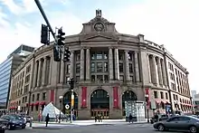 Image 18South Station, the busiest rail hub in New England, is a terminus of Amtrak and numerous MBTA rail lines. (from Boston)