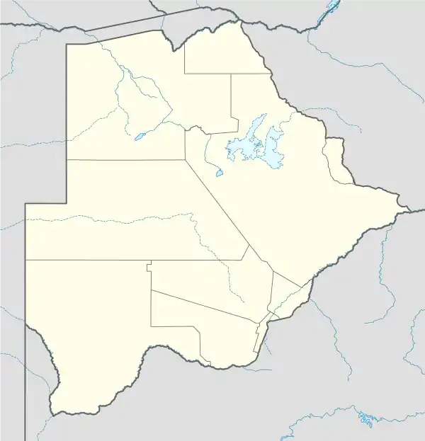 Boatlaname is located in Botswana