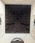 Wooden muqarnas ceiling over the vestibule