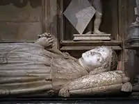 Margaret of Bourbon's effigy