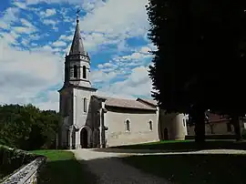 The church in Bourgnac